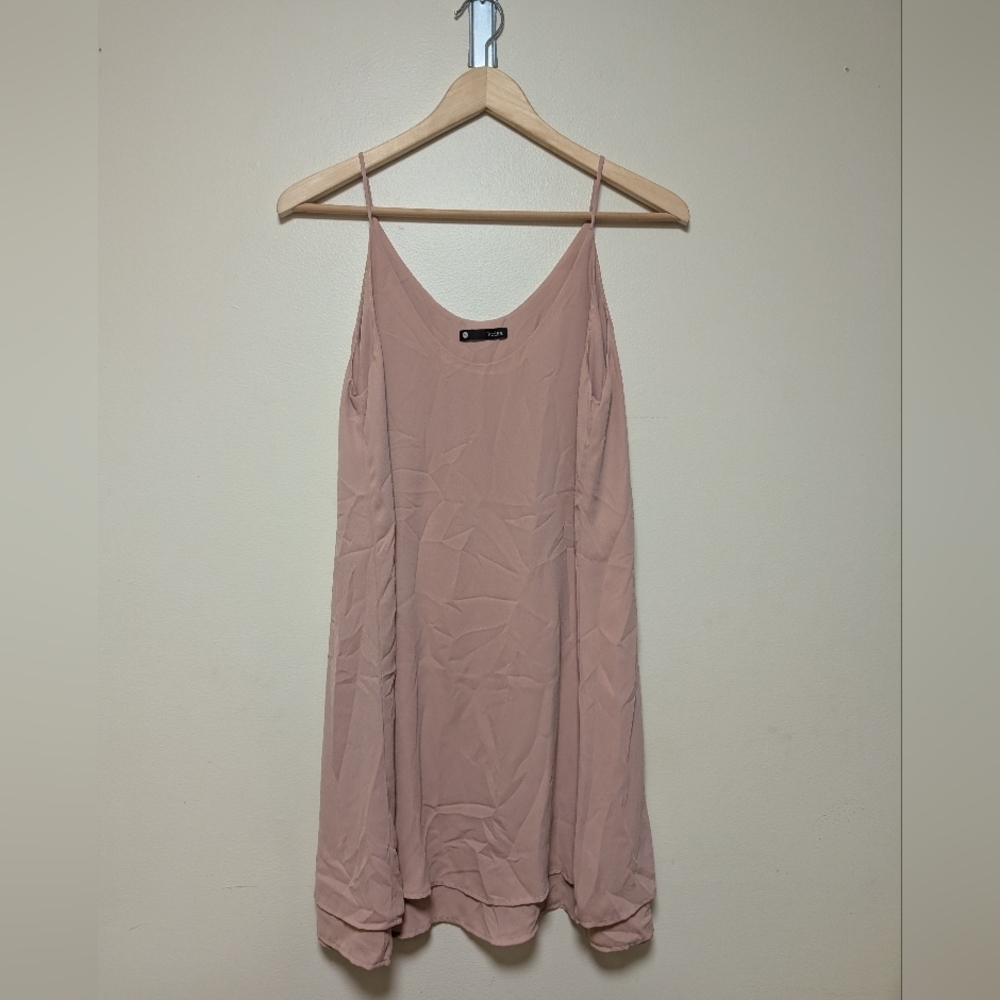 Krisa Blush Pink Cami – Size Small – Made in USA